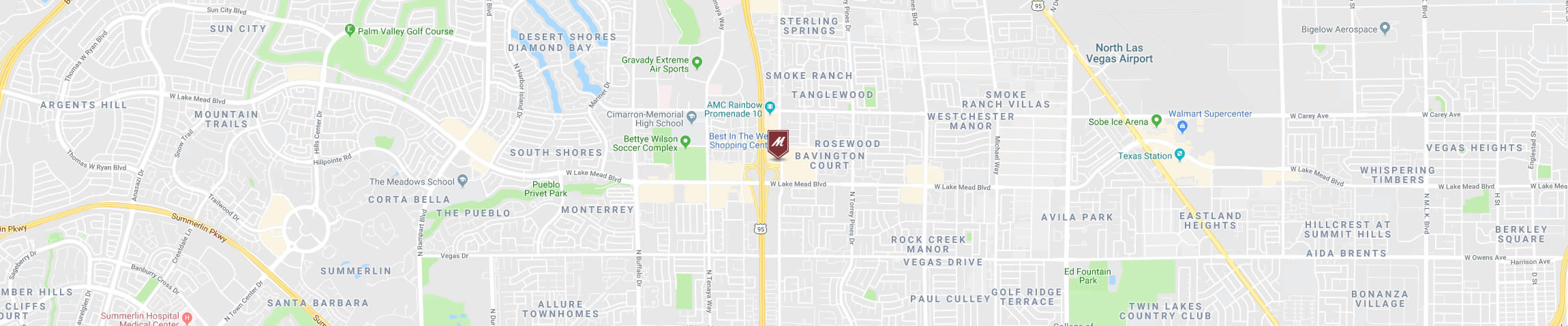 Google Map for the Las Vegas - Summerlin Location