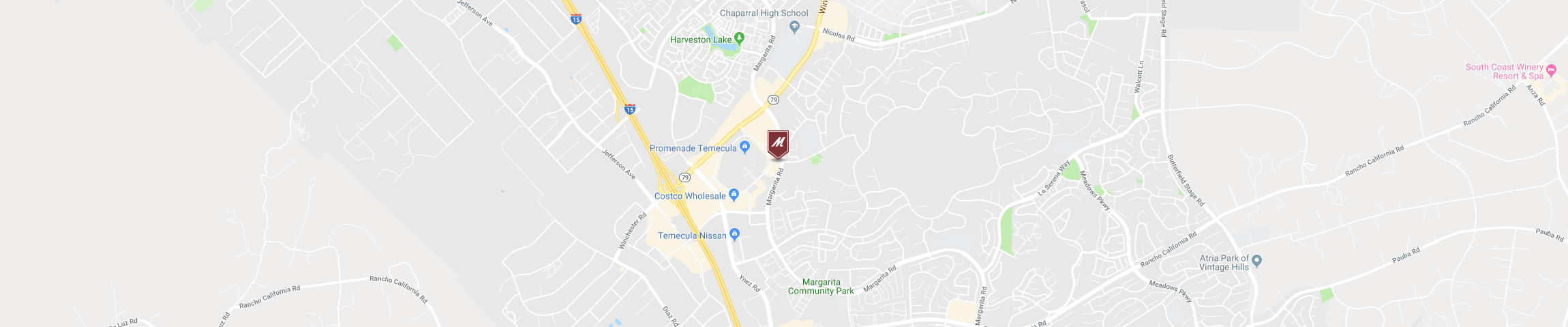 Google Map for the Temecula Location