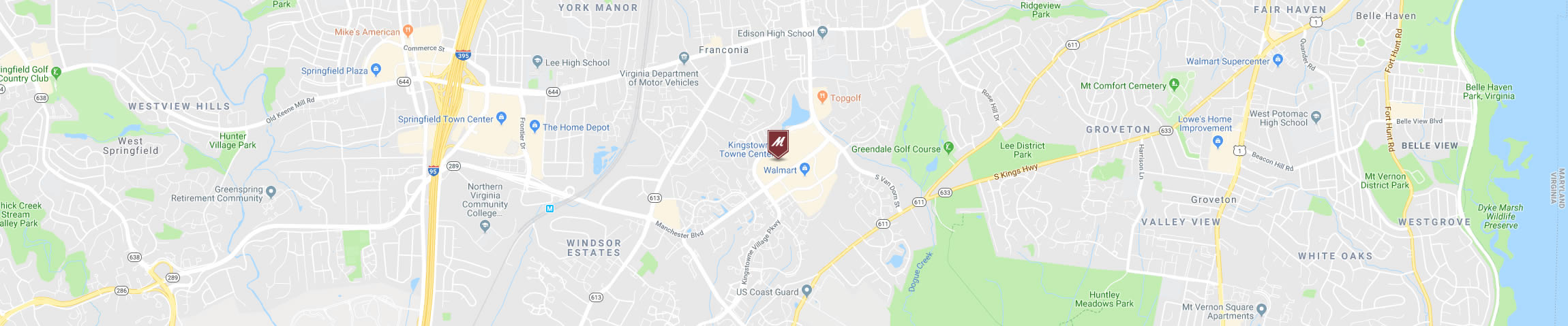 Google Map for the Franconia Location