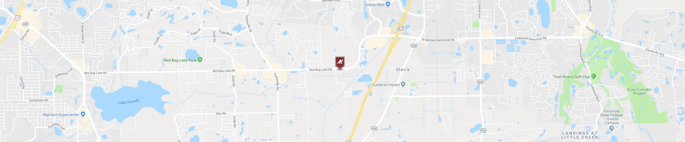 Google Map for the Oviedo Location