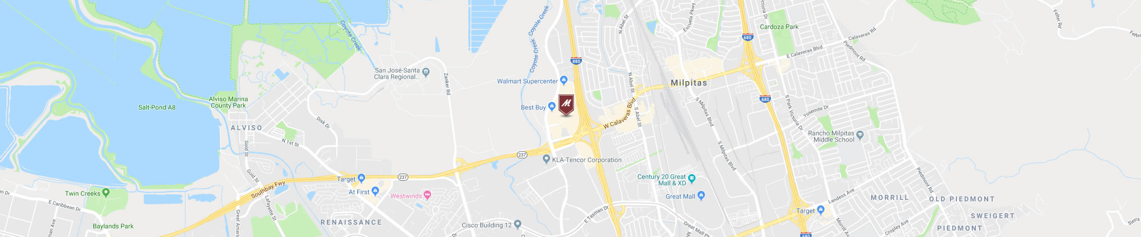 Google Map for the Milpitas Location