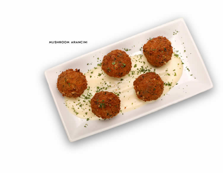 mushroom arancini